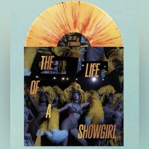 TAYLOR SWIFT The Life of a Showgirl: Baby, That's Show Business Golden Vinyl NEW